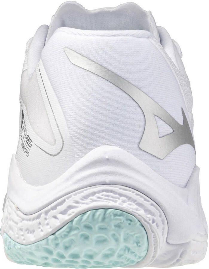 Mizuno Wave Lightning Z WOS zaalsportschoen wit lichtblauw