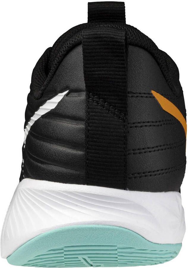 Mizuno Wave Mo tum Pro zaalsportschoenen zwart oranje mintgroen