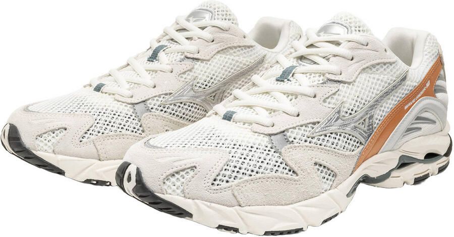 MIZUNO Lage Sneakers Heren Wave Rider 10 Premium Maat: 43 Materiaal: Suède Kleur: Beige - Foto 2