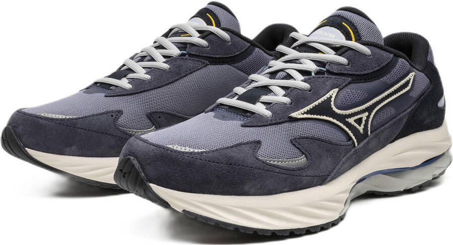 Mizuno Wave Rider Beta sneakers grijsblauw antraciet