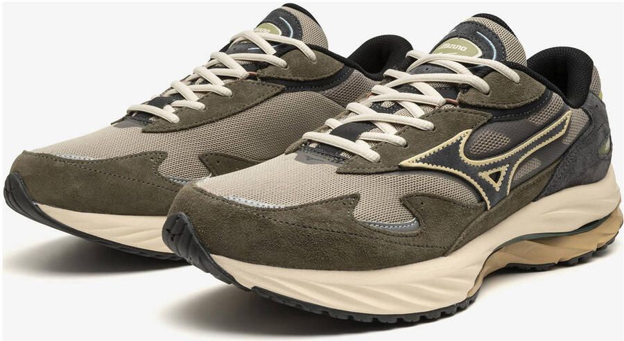 Mizuno Wave Rider Beta sneakers olijfgroen zand kaki