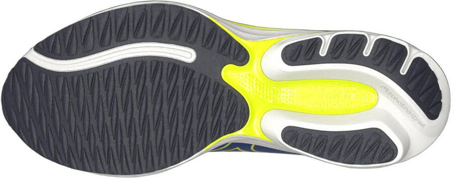 Mizuno Wave Ultima 17 hardloopschoenen kobaltblauw geel - Foto 3
