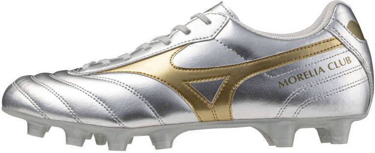 Mizuno Morelia II Club voetbalschoenen zilver