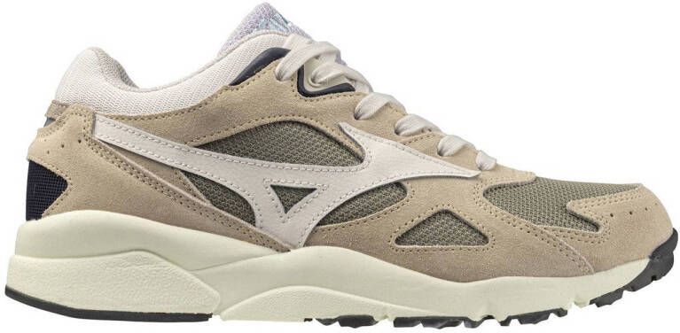Mizuno Sky Medal sneakers kaki wit Suede Heren