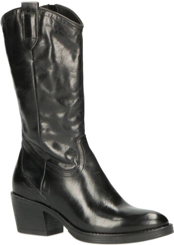 Mjus Mj 101 Nero 101 6002-korte laarzen-western laarzen