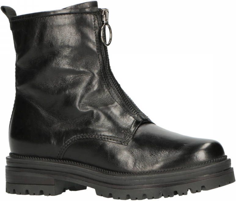 Mjus Doble M77238 leren bikerboots zwart