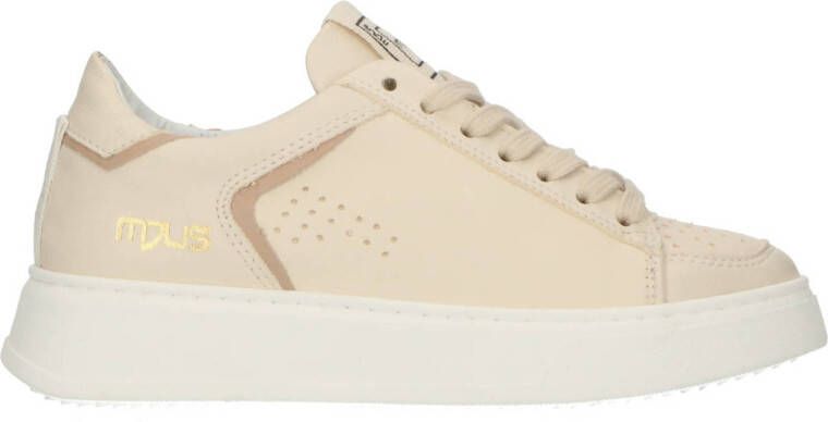 Mjus leren sneakers beige