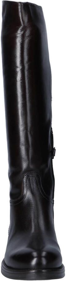 Mjus Beata leren hoge laarzen bruin - Foto 3