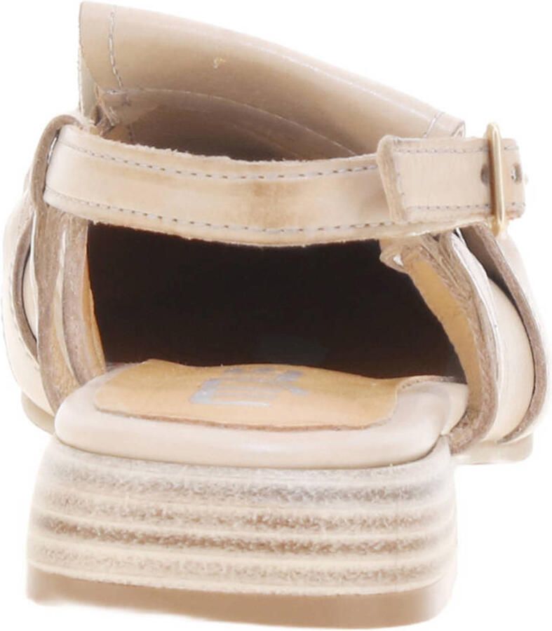 Mjus leren slingback loafers beige - Foto 2