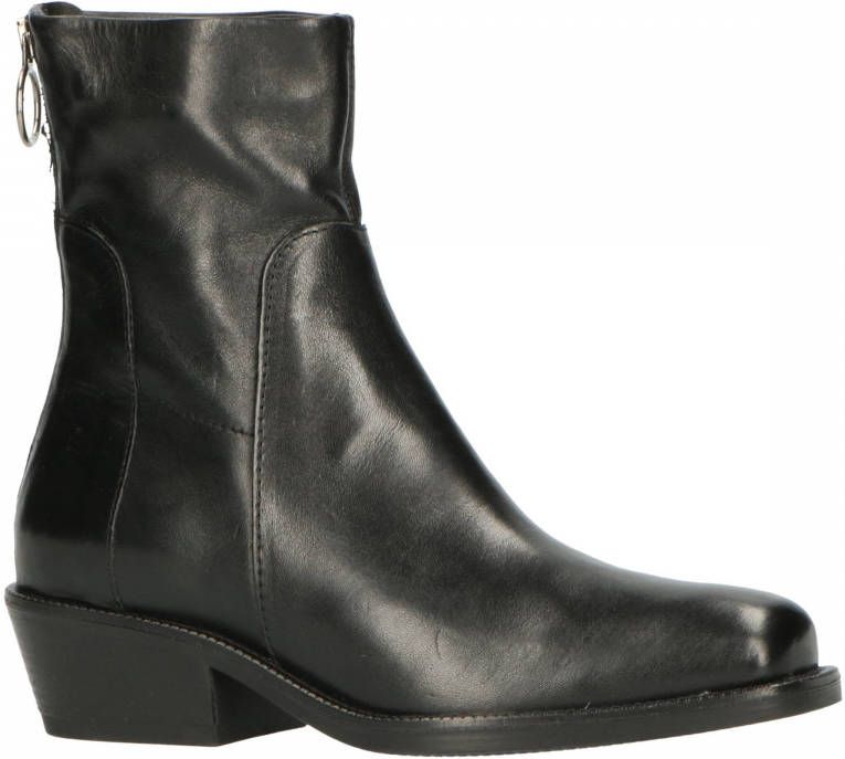 Mjus October P27204 leren cowboylaarzen zwart