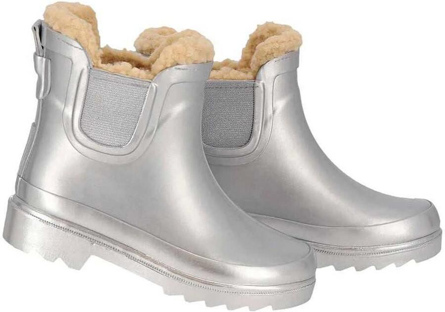 Morethansocks Chelsea regenlaarzen Unisex Fake Fur voering - Foto 3