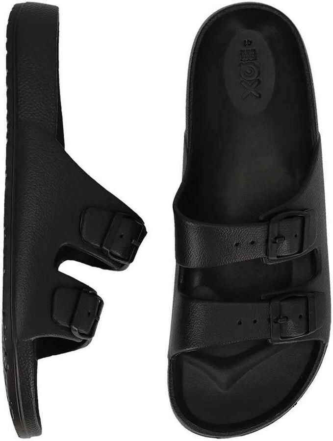 Morethansocks Sandalen dames Gespsluiting Waterbestendig Slipper dames Sandalen lage hak dames Sandalen zomer - Foto 3