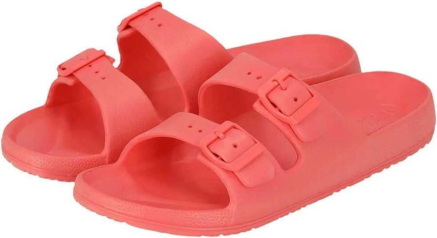 Morethansocks Sandalen dames Gespsluiting Waterbestendig Slipper dames Sandalen lage hak dames Sandalen zomer