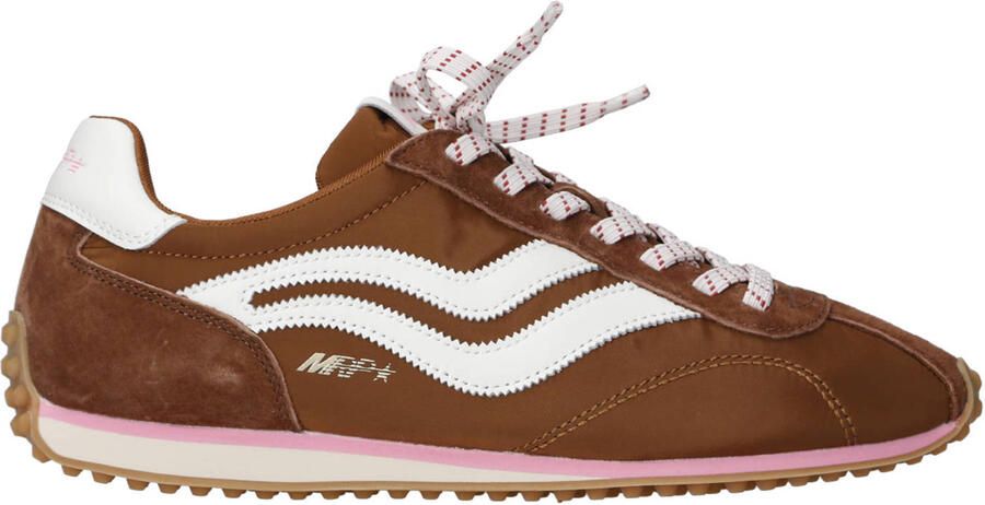 MRP Lage Sneakers Dames Cartagena Maat: 36 Materiaal: Textiel Kleur: Bruin
