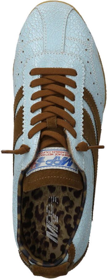 Maripe MRP dames sneaker Runaway leder en suède lichtblauw naturel - Foto 2
