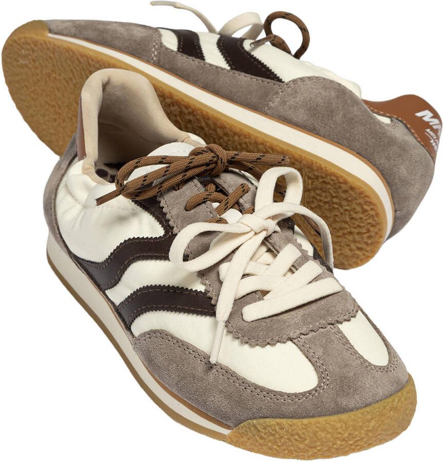 MRP Lage Sneakers Dames Pure Maat: 42 Materiaal: Textiel Kleur: Bruin - Foto 2