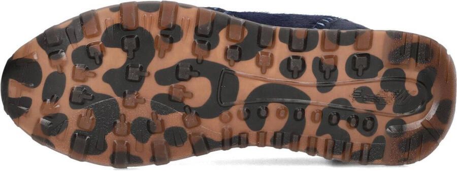 MRP Lage Sneakers Dames Amsterdam 06uphs Suède Blauw - Foto 3