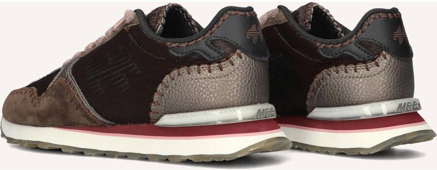MRP Lage Sneakers Dames Amsterdam 06uphs Ponyhair Bruin - Foto 3