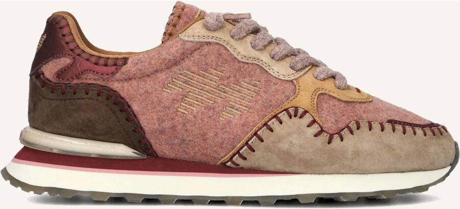 MRP Lage Sneakers Dames Amsterdam 06uphs Suède Roze