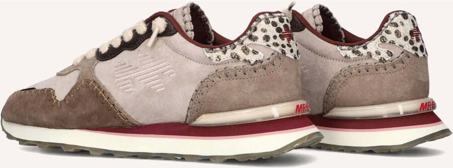 MRP Lage Sneakers Dames Amsterdam 06uphs Suède Taupe - Foto 2