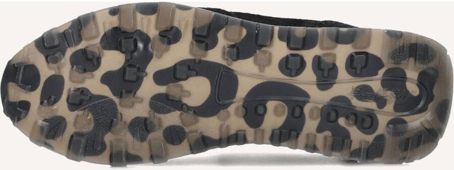 MRP Lage Sneakers Dames Amsterdam 06uphs Ponyhair Zwart - Foto 3