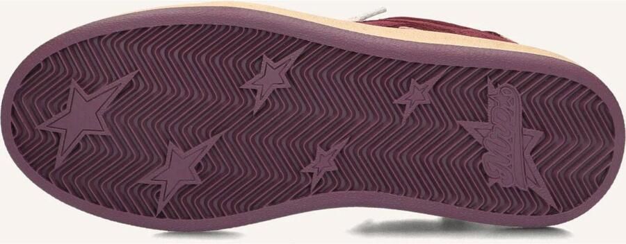 MRP Lage Sneakers Dames Beverly Suède Bordeaux - Foto 2