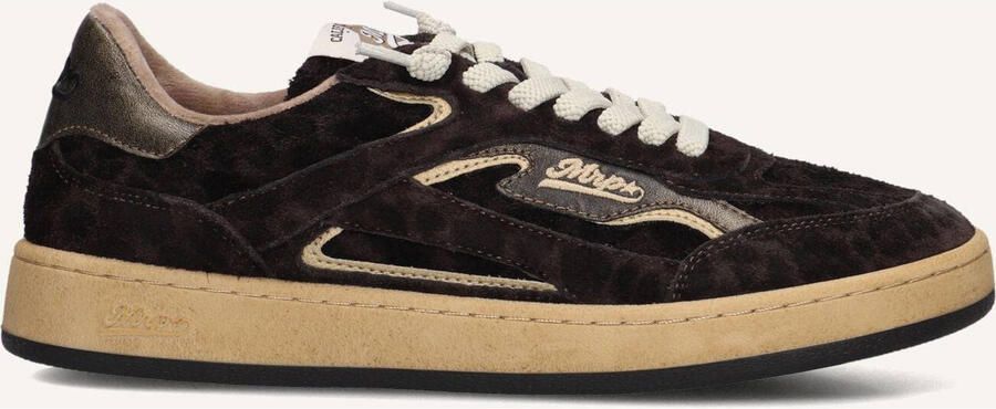 MRP Lage Sneakers Dames Beverly Suède Zwart