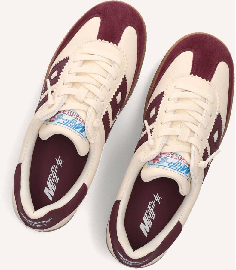 MRP Lage Sneakers Dames Boston Maat: 42 Materiaal: Leer Kleur: Beige - Foto 2