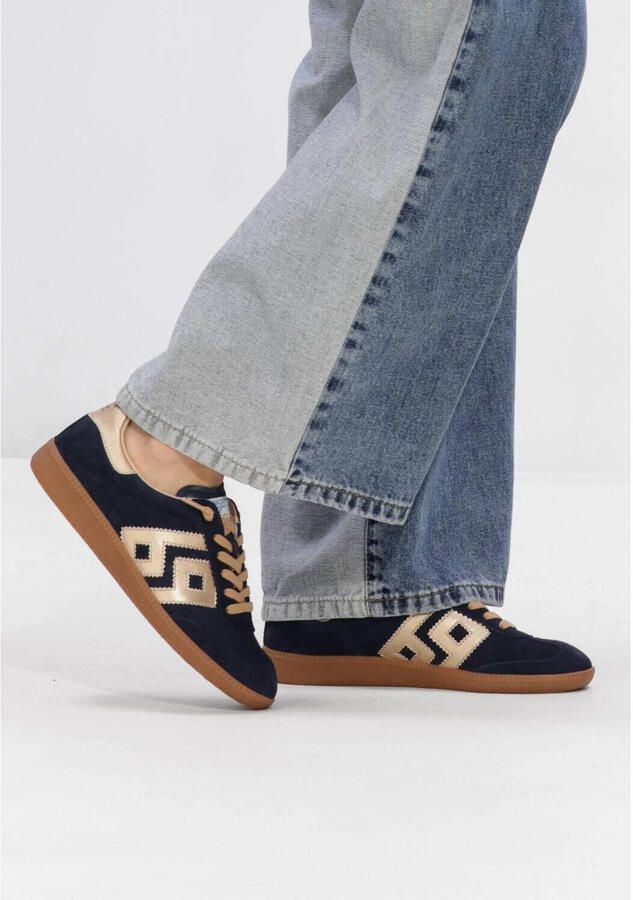 MRP Lage Sneakers Dames Boston Suède Blauw - Foto 2