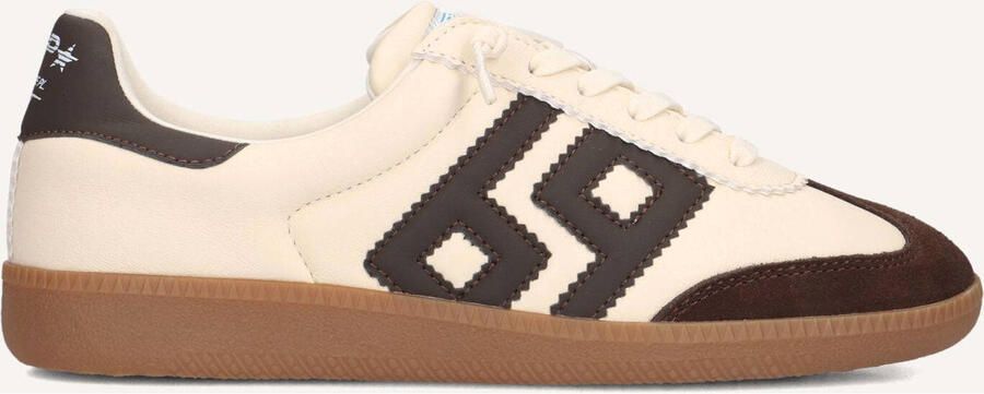MRP Lage Sneakers Dames Boston Leer Wit