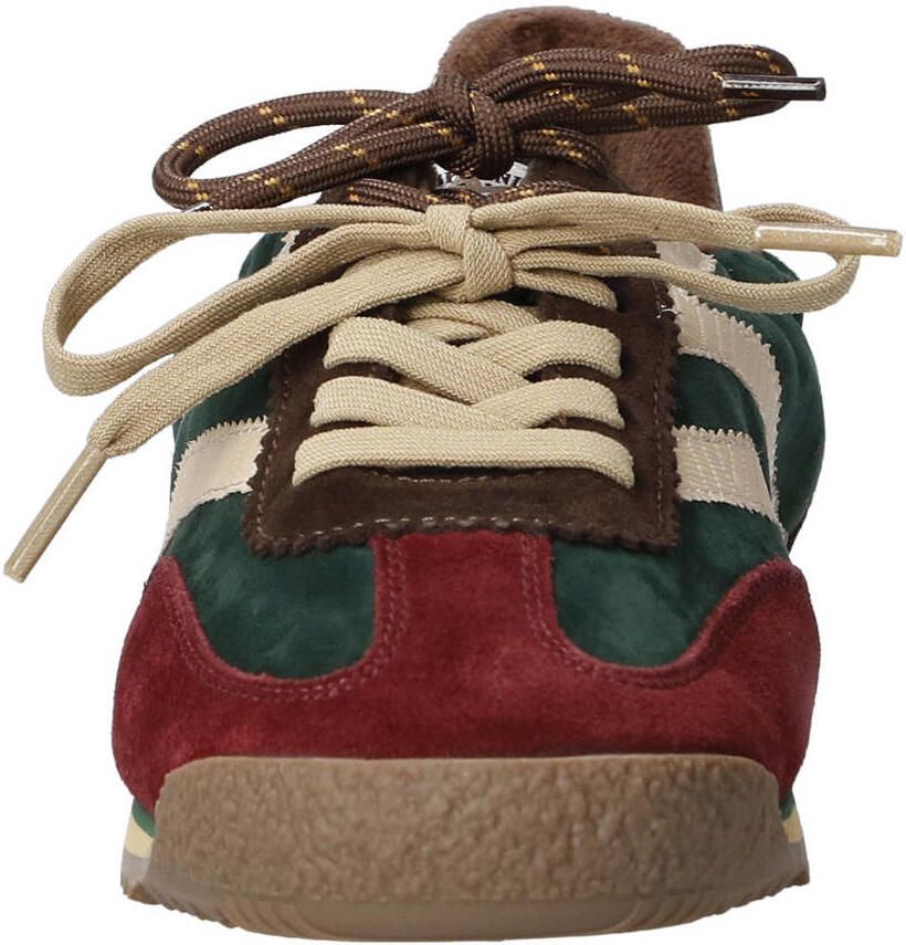 MRP Lage Sneakers Dames Utah Textiel Groen - Foto 2