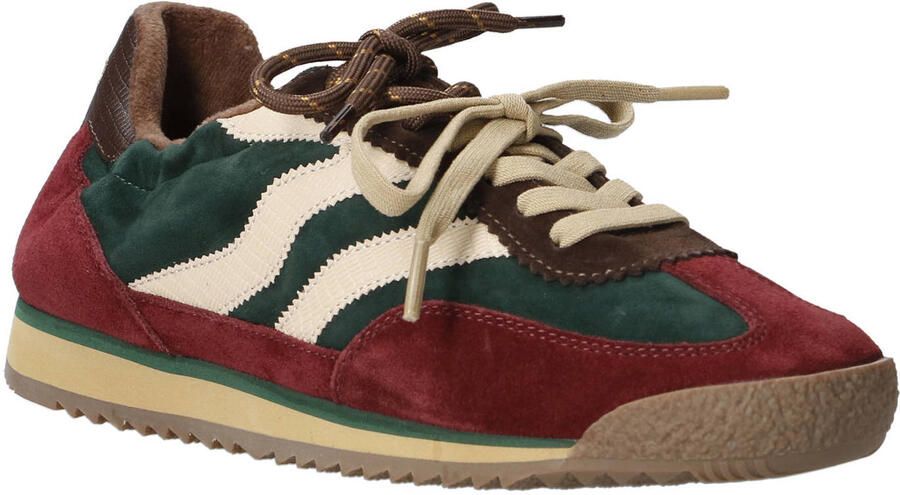 MRP Lage Sneakers Dames Utah Textiel Groen - Foto 3