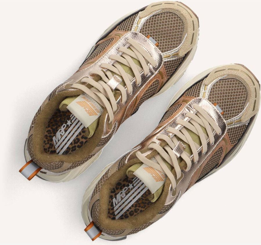 MRP Lage Sneakers Dames Melrose Suède Bronskleurig - Foto 2