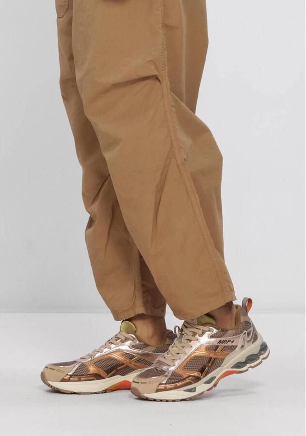 MRP Lage Sneakers Dames Melrose Suède Bronskleurig - Foto 3