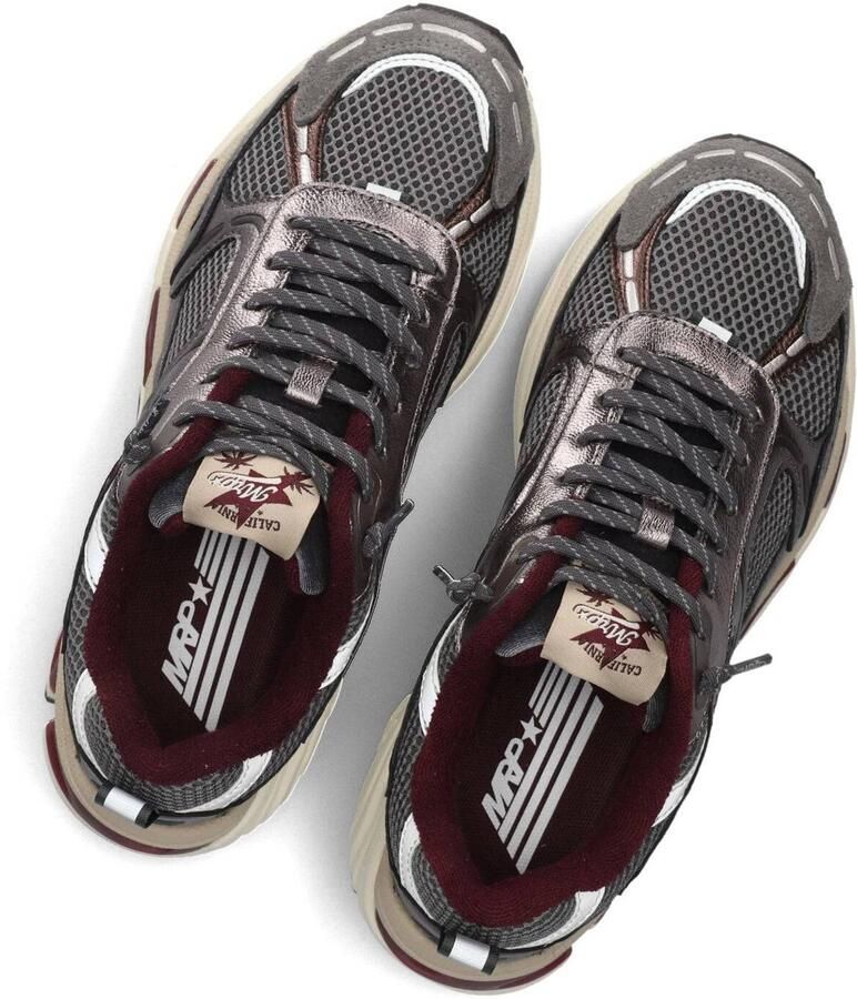 MRP Lage Sneakers Dames Melrose Leatherlook Metallic - Foto 4