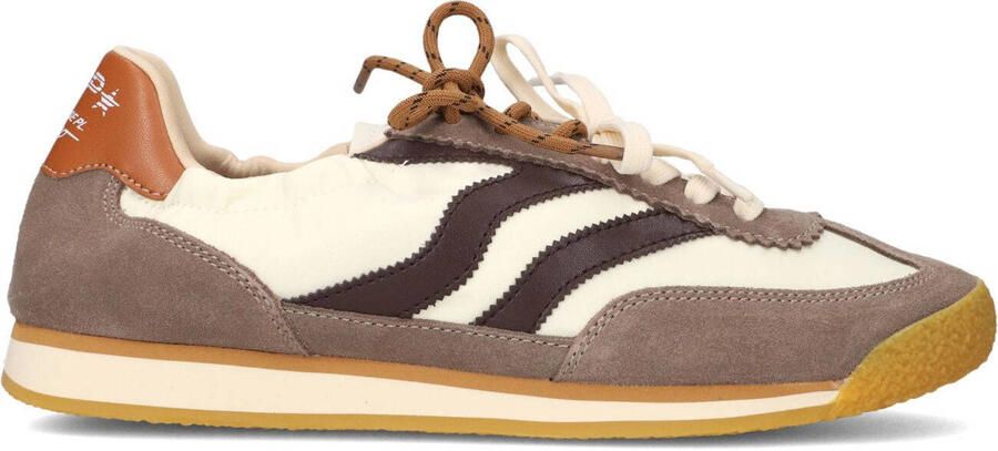 MRP Lage Sneakers Dames Pure Textiel Bruin - Foto 5