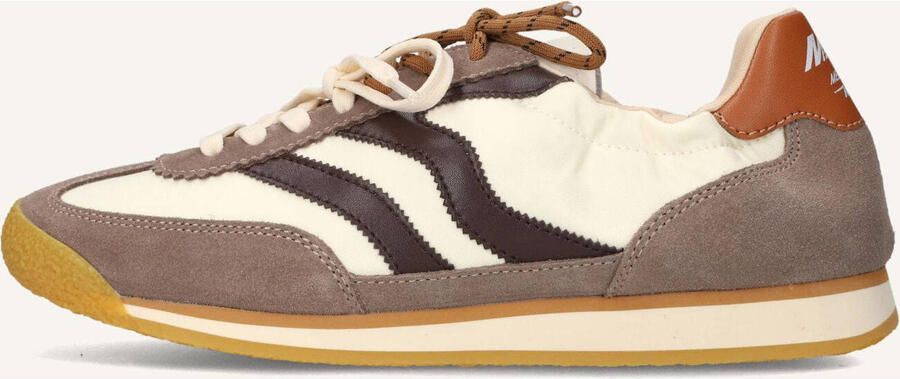 MRP Lage Sneakers Dames Pure Textiel Bruin - Foto 6