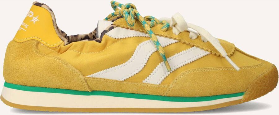 MRP Lage Sneakers Dames Pure Textiel Geel
