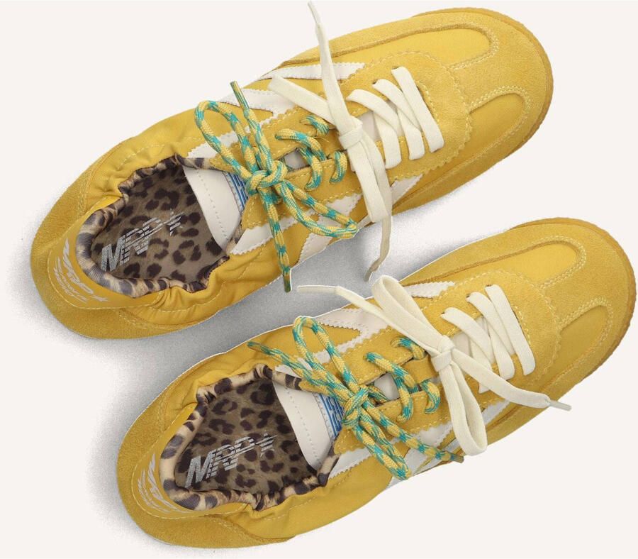 MRP Lage Sneakers Dames Pure Textiel Geel - Foto 2