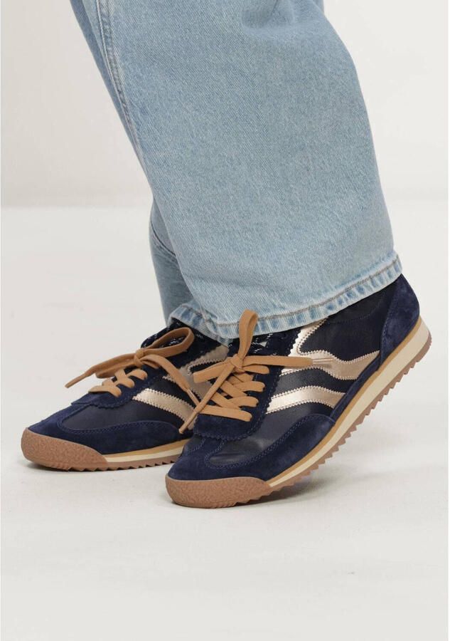 MRP Utah Sneakers Suède Dames Donkerblauw - Foto 3