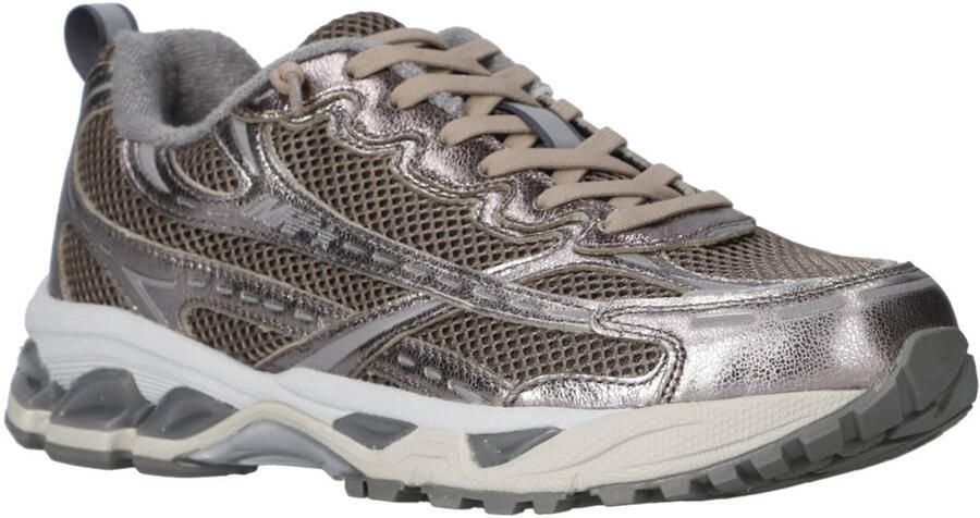MRP Lage Sneakers Dames bro Mesh Bruin - Foto 3