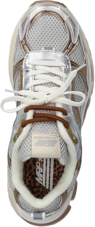 MRP Lage Sneakers Dames Melrose Maat: 39 Materiaal: Leatherlook Kleur: Zilver - Foto 2