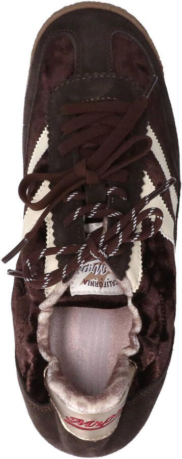 MRP Lage Sneakers Dames Utah Textiel Bruin - Foto 10