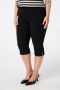 MS Mode regular waist broek zwart - Thumbnail 1