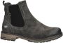 Mustang Shoes Chelsea-boots slip-on boots ankle boots block heel side stretch insert - Thumbnail 1