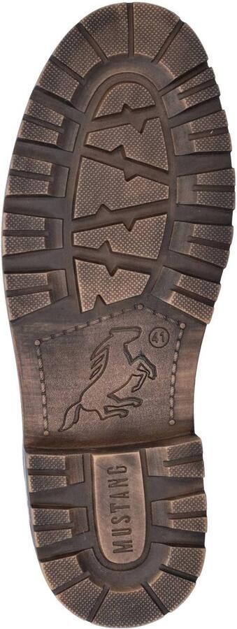 Mustang gevoerde veterboots cognac - Foto 3