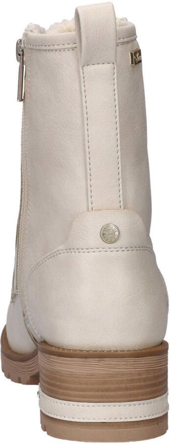 Mustang gevoerde veterboots ecru - Foto 2