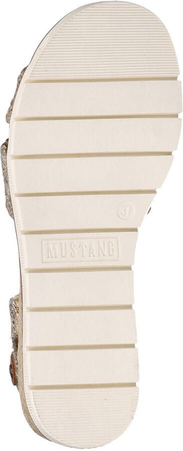 Mustang sleehakken beige - Foto 3