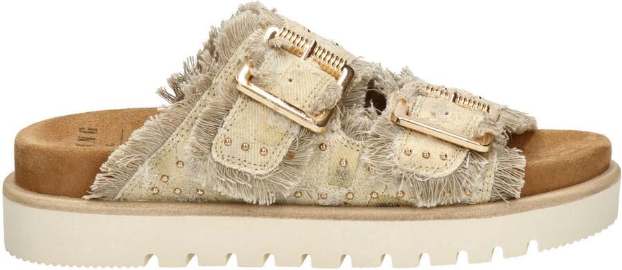 Mustang slippers beige
