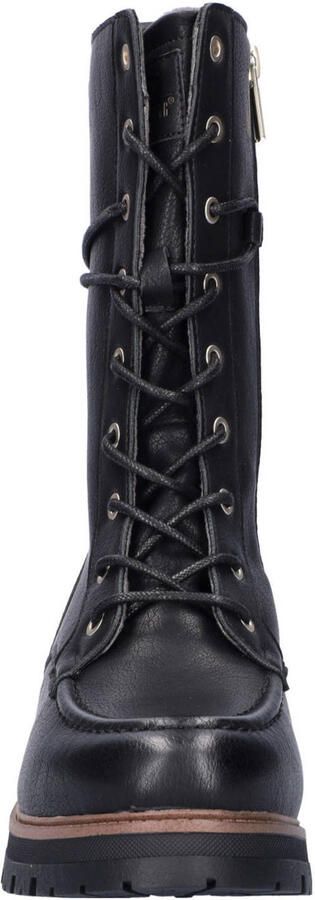 Mustang veterboots zwart - Foto 2